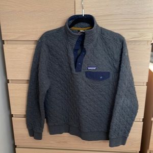 Patagonia quilted pullover fleece